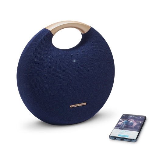 Onyx Studio 5 - Blue - Portable Bluetooth Speaker - Detailshot 1 image number null