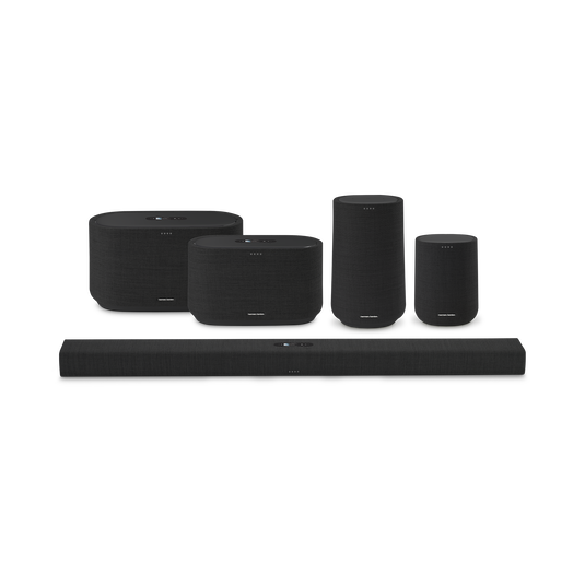 Harman Kardon Citation 300 - Black - The medium-size smart home speaker with award winning design - Detailshot 5 image number null